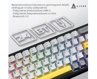 Ajazz AK680 MAX (8+8K) Magnetic Switch Black Gray Yellow RGB - 1536359 - zdjęcie 8
